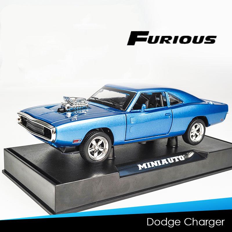 

Цзиюань 1:32 Dodge Charger Классическая Сплавная Модель: Игрушечный маслкар из Форсажа