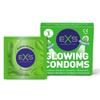 Radiant Nocturne: Luminous 3-Piece Condom Set