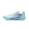 Li Ning Cushioning Abrasion Resistant Low Top Basketball Shoes Men's Cloud Porcelain Blue Island Blue ABAW019-3