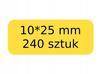 Niimbot Labels Stickers Yellow 10*25Mm 240Pcs