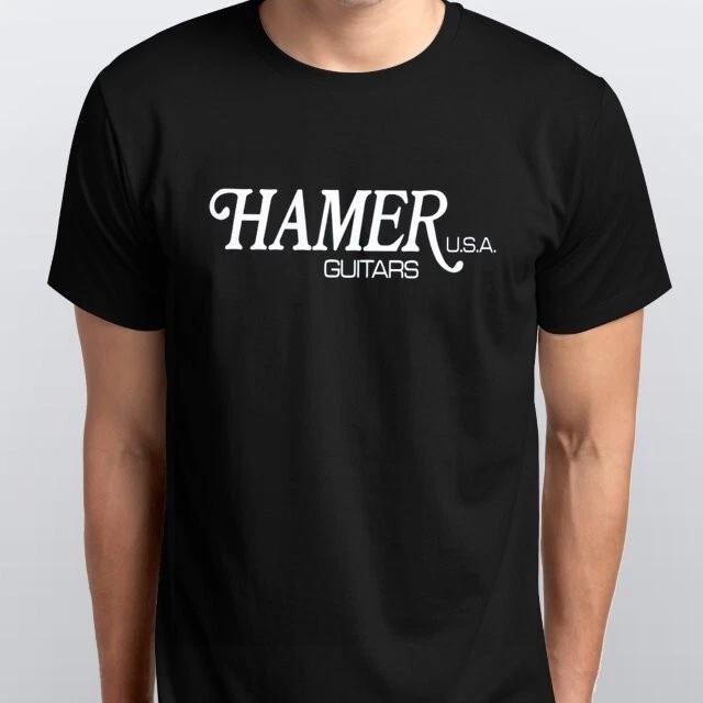 Men s and Women s T-shirts HAMER GUITARS NEW T-SHIRT sizes S M L XL XXL black white M