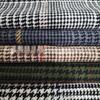 Autumn/Winter Houndstooth Woolen Coat, Suit, Shoes, Hats & Bags in Coarse Wool Plaid Fabric