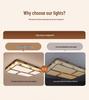 Song Dynasty Bamboo Leaf Zen Ceiling Light for Living, Dining, Bedroom, or Study.