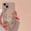 Spring Tulip Flower Makeup Mirror Phone Case for iPhone 17 Pro/13