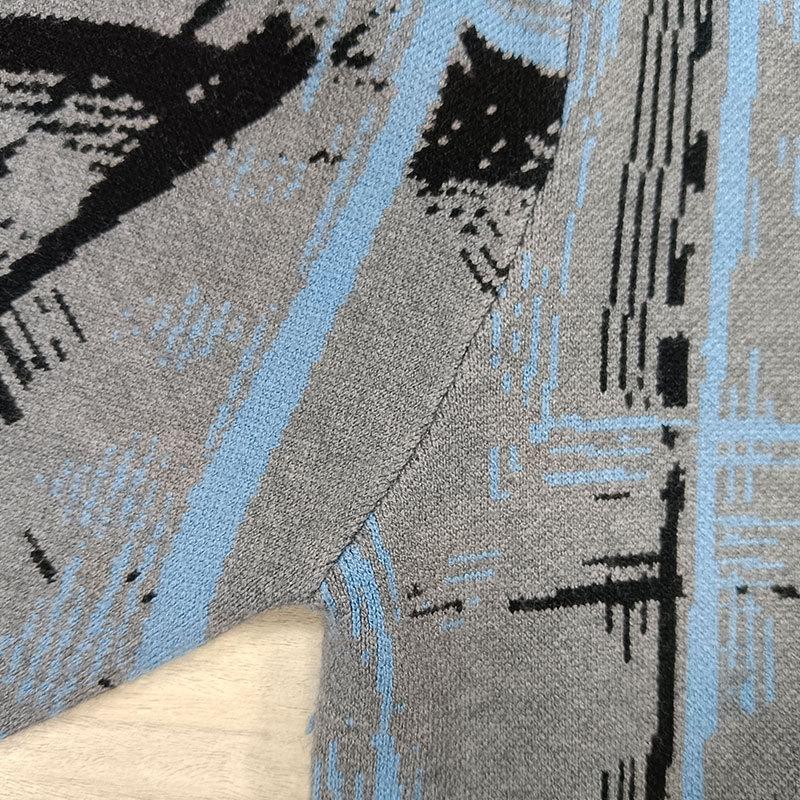 New Autumn and Winter Thin Sweater Men's Round Neck Sweater Japanese Casual Loose Outer Bottoming Sweater