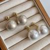 Elegant French-Style Pearl Earrings: High-End, Light Luxury, Chinese-Inspired Design