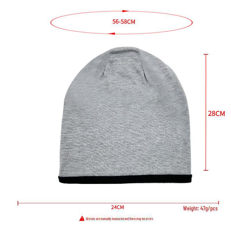 Winter Warmth Double-Layer Cycling Hat with Windproof Ear Protection