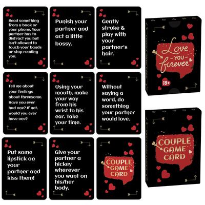 50 Cute Creative Couple Cards Mining Secret Cards High Value Board Games