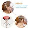 LIFKOME Tongue Drum Tongue Drum Wood Tongue Drum Drumstick Kick Wood Snare Drum Handpan Bracket Stand, Floor, Holder, Holder, Float, Display, Stand,