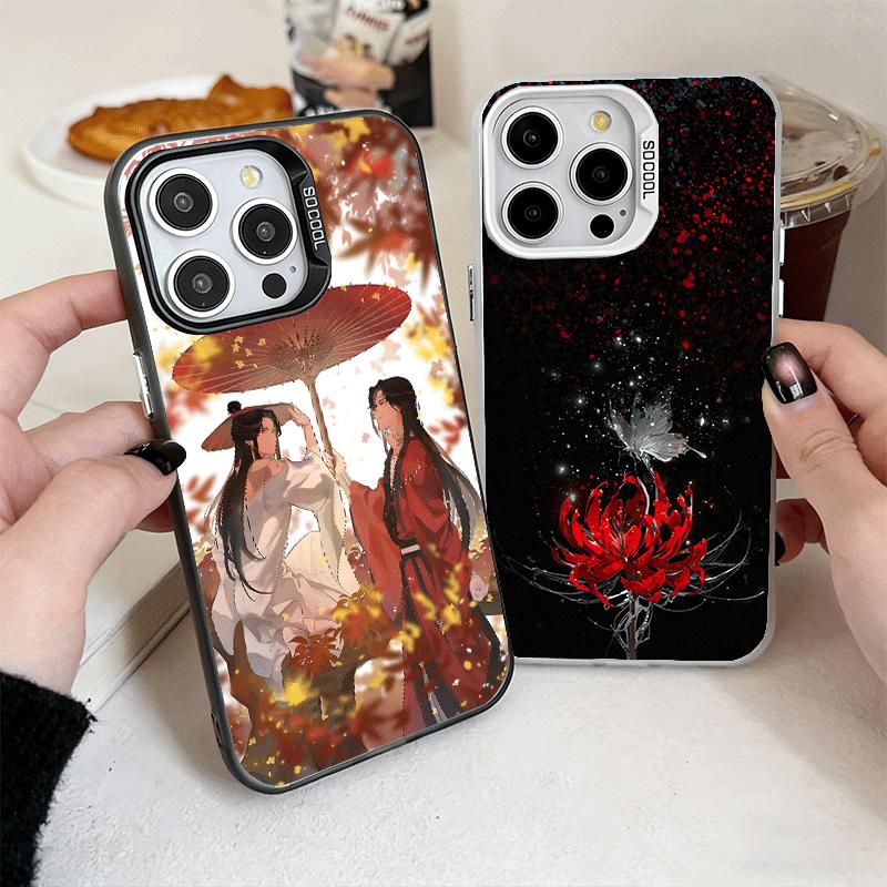 Heaven Official's Blessing Anime Soft Phone Case for iPhone 15 16 17 Pro Max 17Air 16E 14 Plus 13 12 Mini Shockproof Cover Back