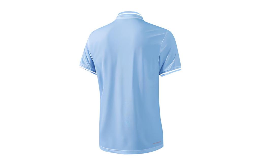 Li Ning Polo Shirt Men's Tranquil Blue Color YPLT041-5