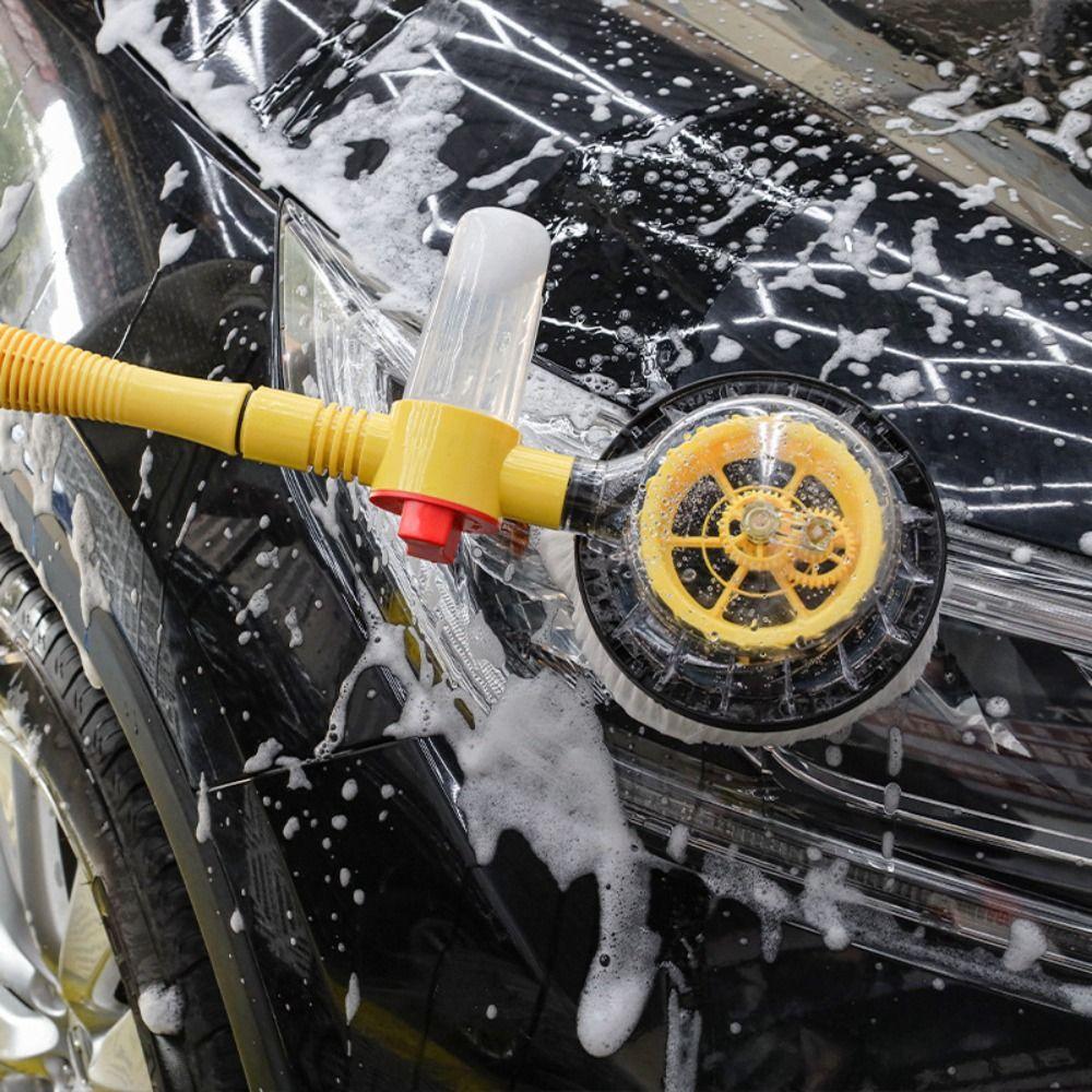 360 Degree Rotation Rotating Wash Brush Adjustable Length High Pressure Washer  Auto Detailing