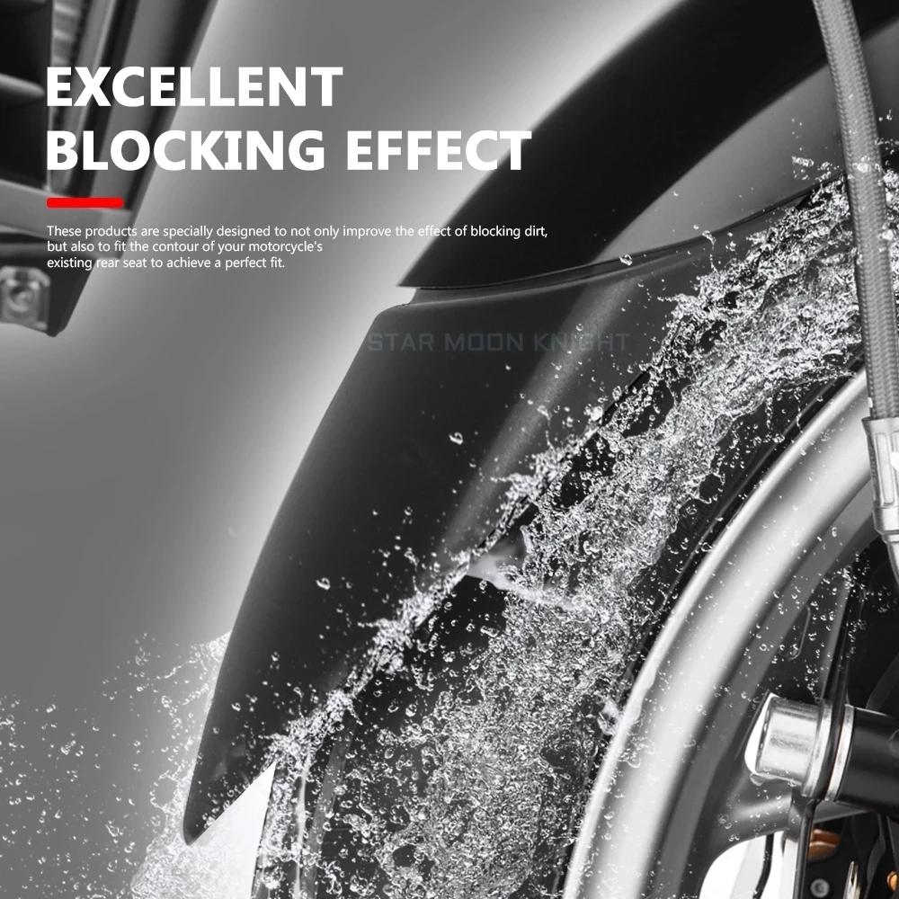 For YAMAHA MT09 MT-09 MT 09 SP  2022 - Motorcycle Accessories Front / Rear Fender Mudguard Extender Hugger Extension