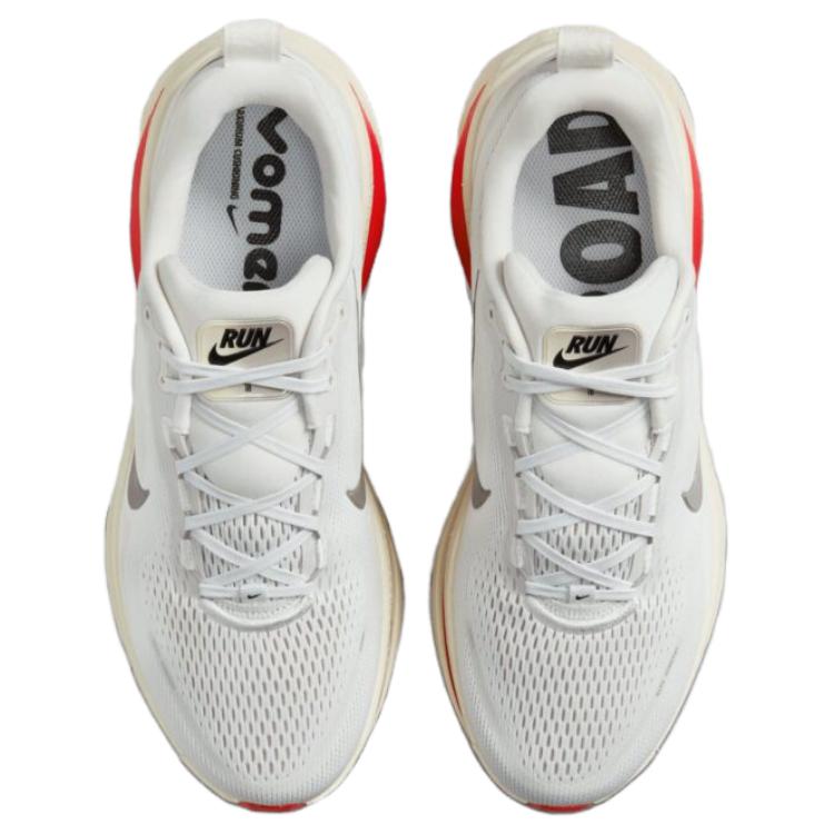 Nike Vomero 18 Platinum Tint Siren Red Unisex Tenisky Krémová Světle Šedá Metalická Cínová HM6803-001