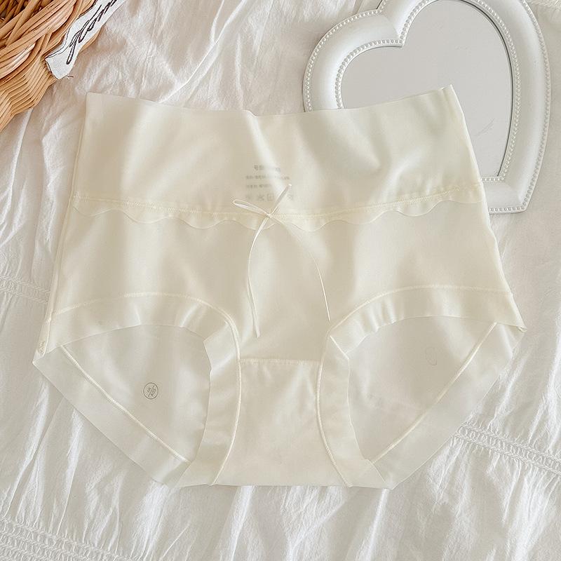 Damenunterwäsche, elastische, atmungsaktive, spurlose, antibakterielle Höschen, dünne Slips mit mittelhoher Taille