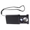 Acrylic Lens Jewelry Magnifier LED UV Light Magnifying Glass for 30X, 60X Watch Repair