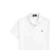 Polo Ralph Lauren Solid Color Logo Embroidered Pullover Casual Short Sleeve Polo Shirt Men tops White 710680784-184