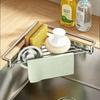 Waterproof Dish Drying Rack Anti-rust Sink Drain Shelf Sink Storage Holder  Laundry Room