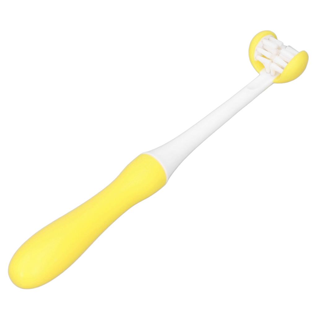 3 Sided Toothbrush 58 Degree Inclination Soft Matte Handle Comfortable Convenient Practical