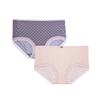 EmbryForm Women's Mid-Waist Cotton Briefs 2-Pack