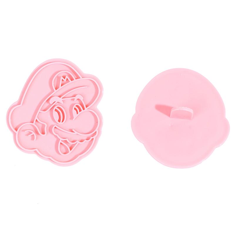 

6Pcs/Set Маріо Cookie Mold Аніме фігурка Cookie Fondant 3D Press Mold