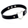 Fashion Black Pink PU Leather Gothic Punk Harajuku Cosplay Collar  Choker Necklace