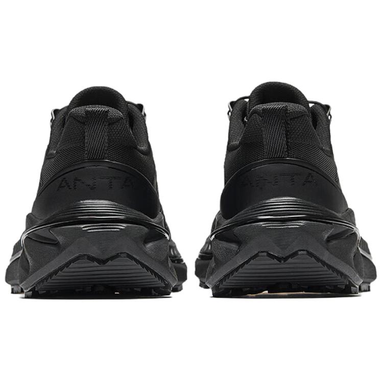 New Anta Wild PRO Abrasion Resistant Slip Resistant Low Top Casual Running Shoes Women's Black 922525589-3