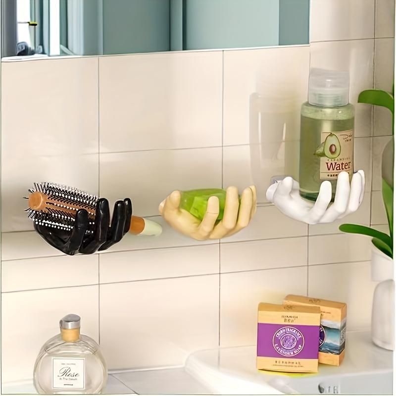 1pc Hand shape , Traceless Punch-free Wall Hook, Durable Hook for Keys, Hats, Towels, Toiletry, Self-Adhesive Household