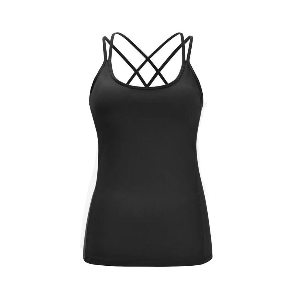 Yoga Wear Double Shoulder Thin Strap Cross Beautiful Back Sports Bra Sportswear Women's Shockproof Running Fitness Wear Underwear