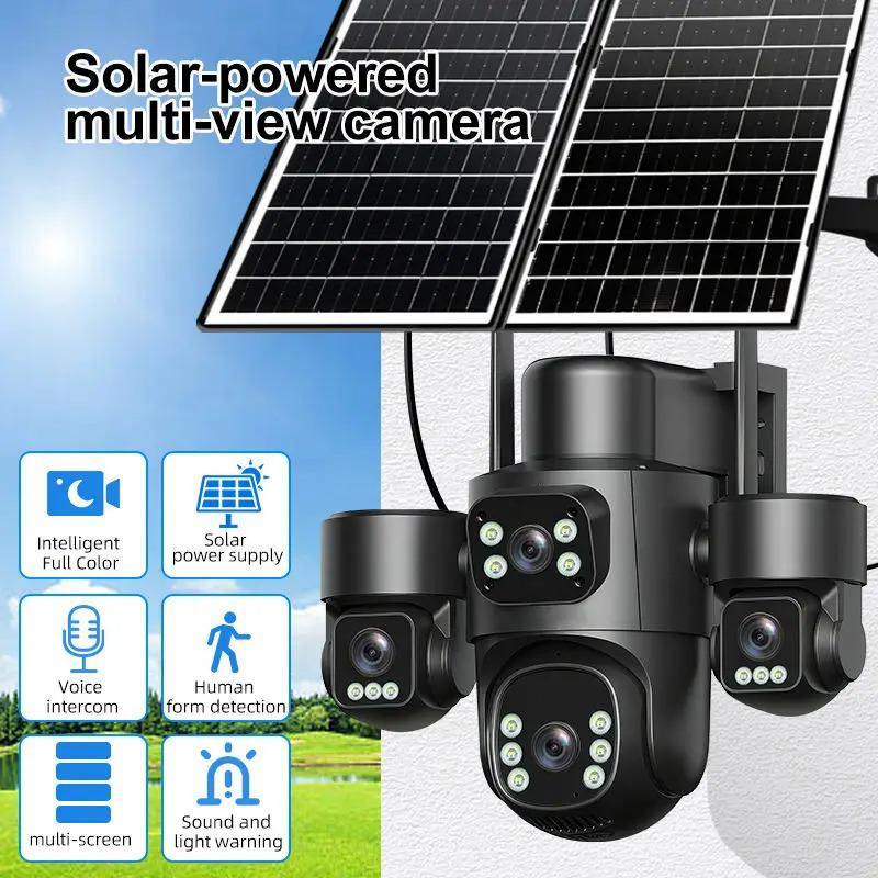 O-KAMPro4 Solar-Powered Monitoring Camera with 4 Lenses