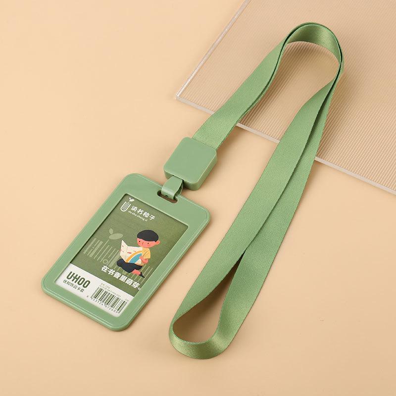 Youhe Wenchuang Cartoon Student ID Holder - Creative Access & Meal Card Case