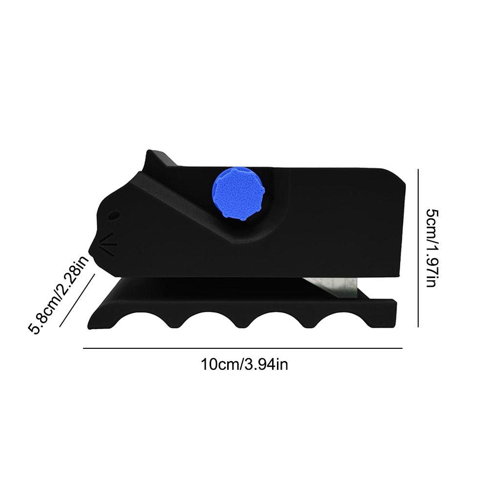 Creative Cardboard Cutter DIY Tool Cardboard Recycle Tool Cartoon 3D Printing Cardboard Strip Stripper Cute Scratcher Cat Suppli