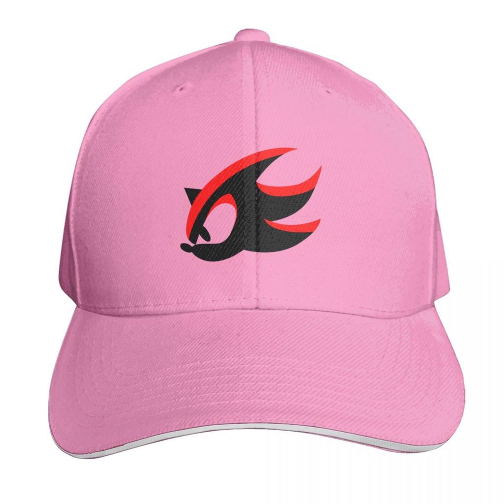 Shadow Icon Baseball Cap Contrast Two Tone Brim Snapback Flat Bill Strapback Dad Hat