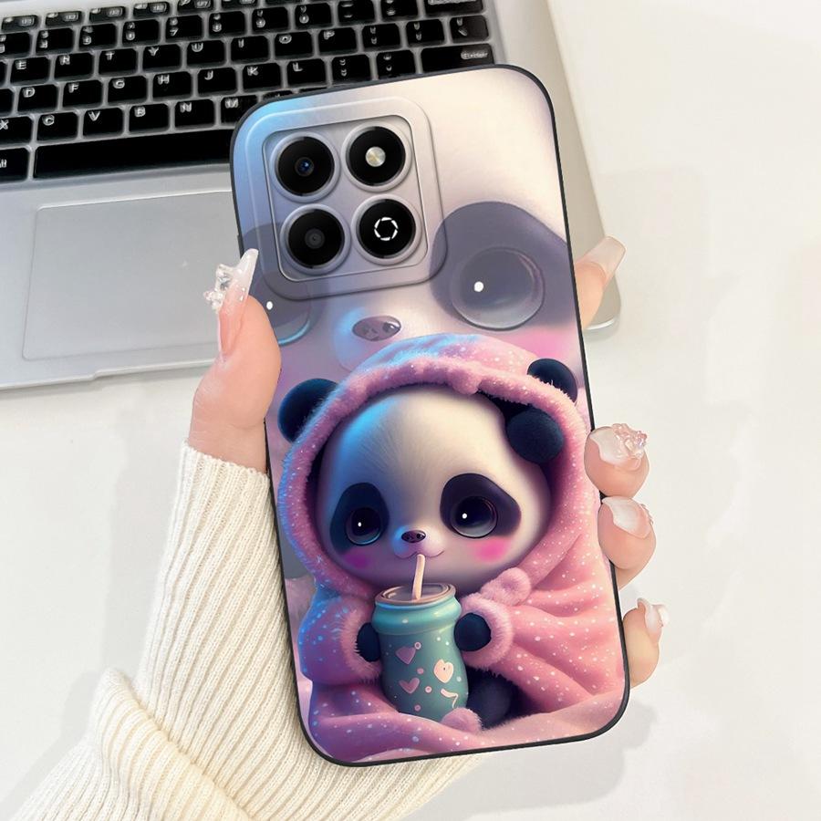 For Honor X6a Case WDY-LX1 Capa Cute Cartoon Soft Silicone Cover For HonorX6a X 6B X6 b Shell Matte Len Proective Phone Fundas