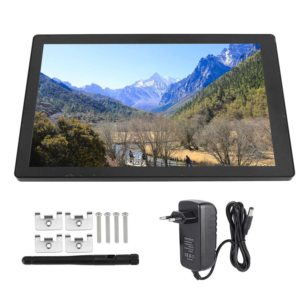 10.1 Inch Capacitive Touchscreen Wireless DDR3 1G EMMC FLASH 16GB Backlight Waterproof Wall Mount In