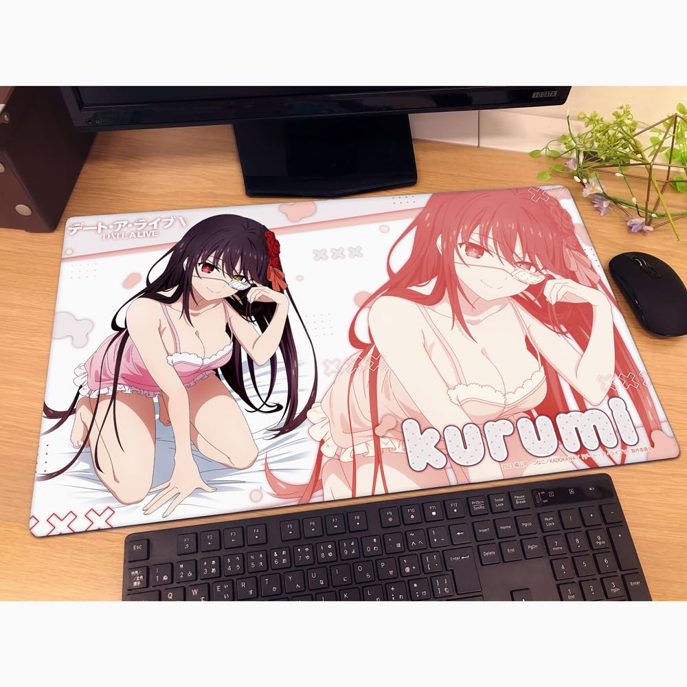 Keith Date A Live V Gummimatta Bredd 600 x Höjd 350 x Tjocklek 2 mm Tillverkad av gummi (Kurumi Tokisaki) Ungefär. polyester,