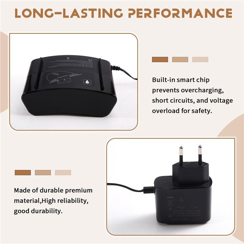 YCOC-Replacement Charging Base For Eufy L50/L60/L60 Hybrid T2265/T2267/T2268 Vacuum Cleaner Charging Dock EU Plug Accessories