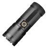 Mini LED Flashlight Portable USB Rechargeable Telescopic Zoom High Brightness LED Torch for Outdoor Camping