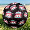 Liverpool F.C Print Size 5 Soccer Ball, PU Wear Resistant Football for Match Training and Daily Practice, Birthday Gift for Soccer Fans