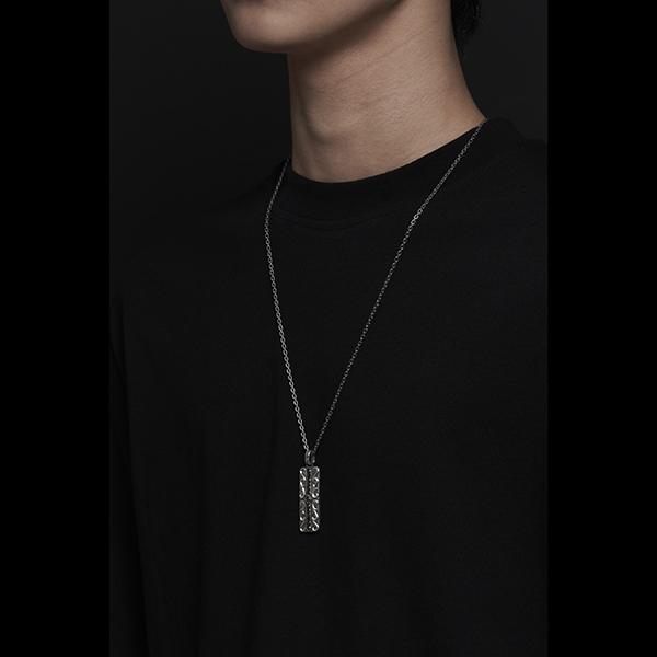 Mars Mark Cartouche Pendant