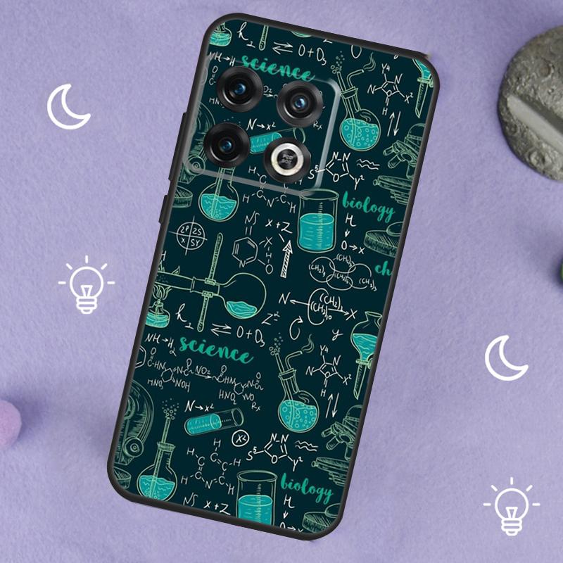 Vintage Chemistry Laboratory For OnePlus 13T 13R 12R 10R 10T 8T 11 12 13 15 Case For OnePlus Nord 5 CE 2 3 4 Lite N20 N30