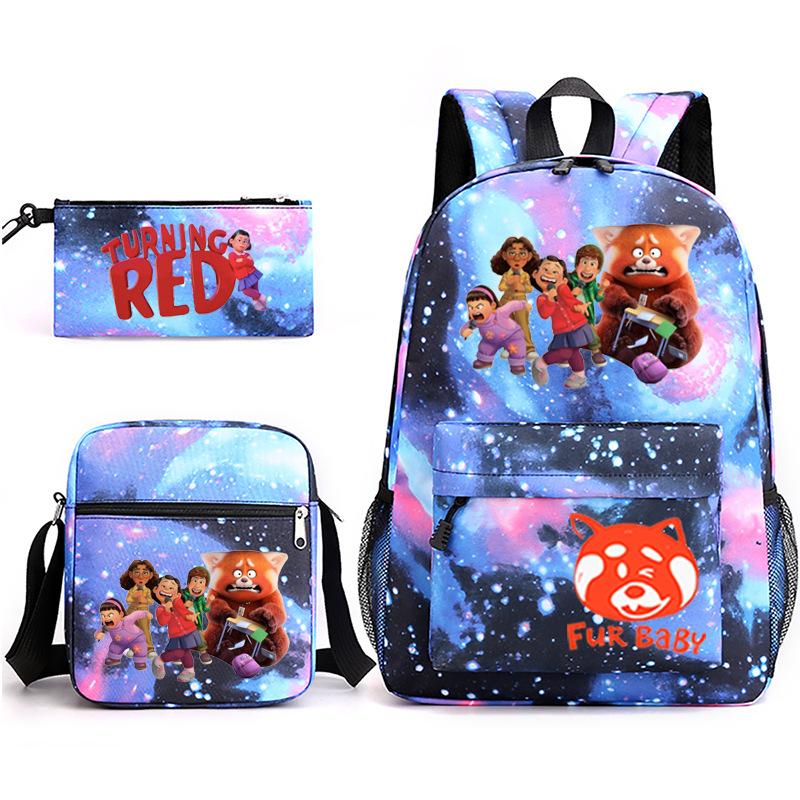 2022 Youth Metamorphosis 3 Sets/piece Laptop Backpack School Teen Girl Student Schoolbag