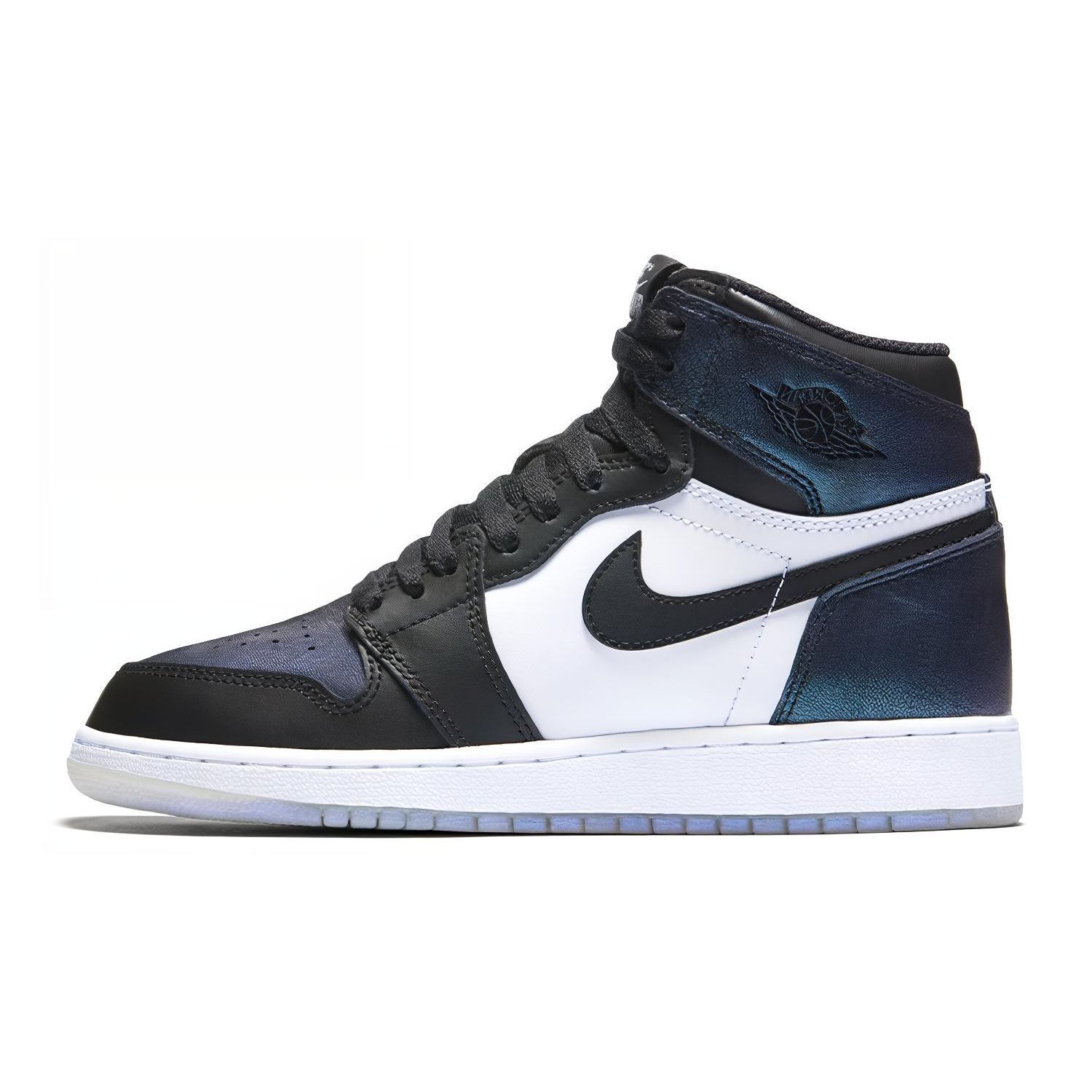 

Air Jordan 1 Retro High OG BG All Star — Детские кроссовки Chameleon Black Metallic-Silver White 907959-015