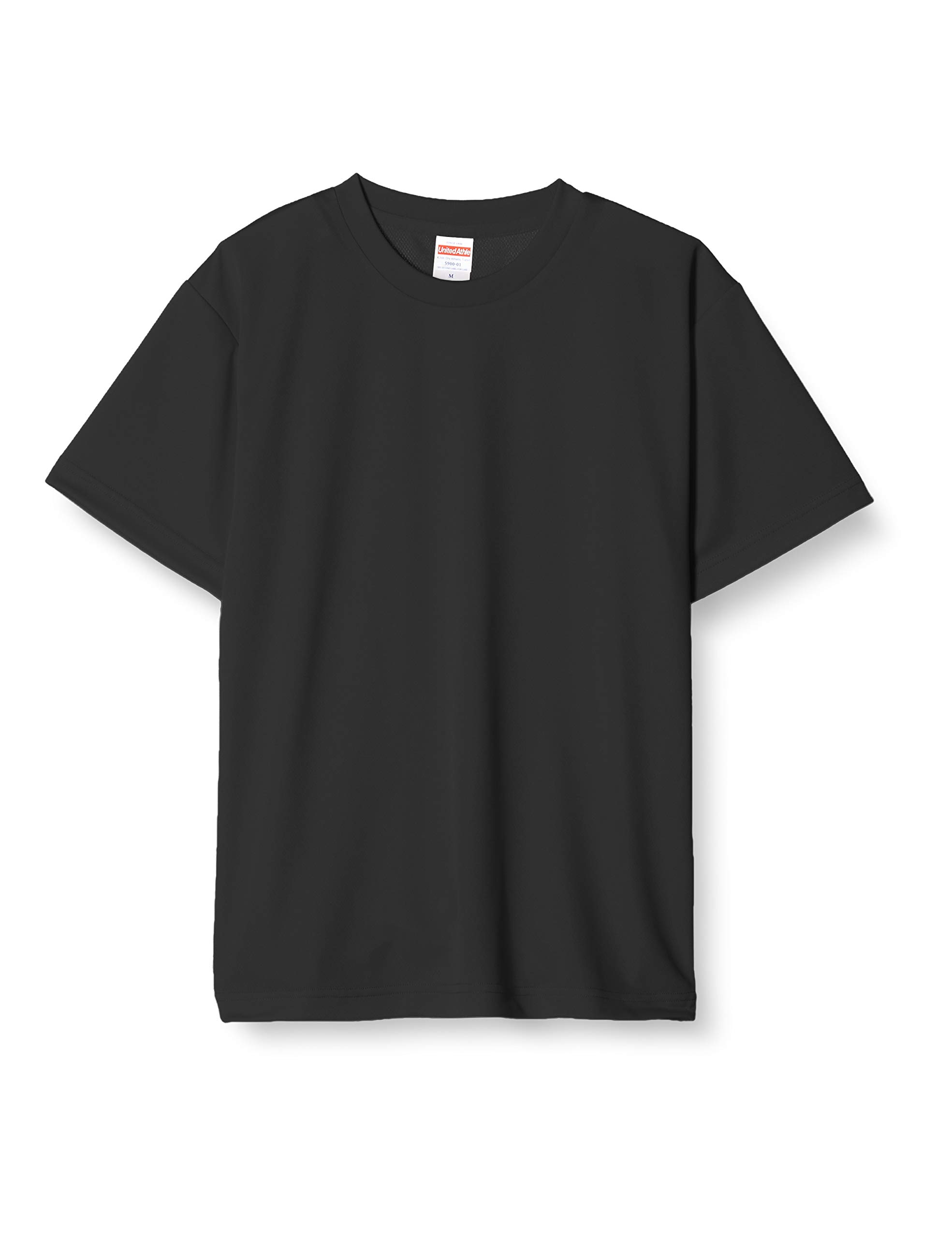 

United Athle oz Dry Athletic 590001 Size L 4.1 T-Shirt Black, чёрный