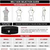 Ceinture de Musculation - RDX - Boucle à Levier - Cuir de Vache - 10 Trous Réglables - 10 mm d'Épaisseur