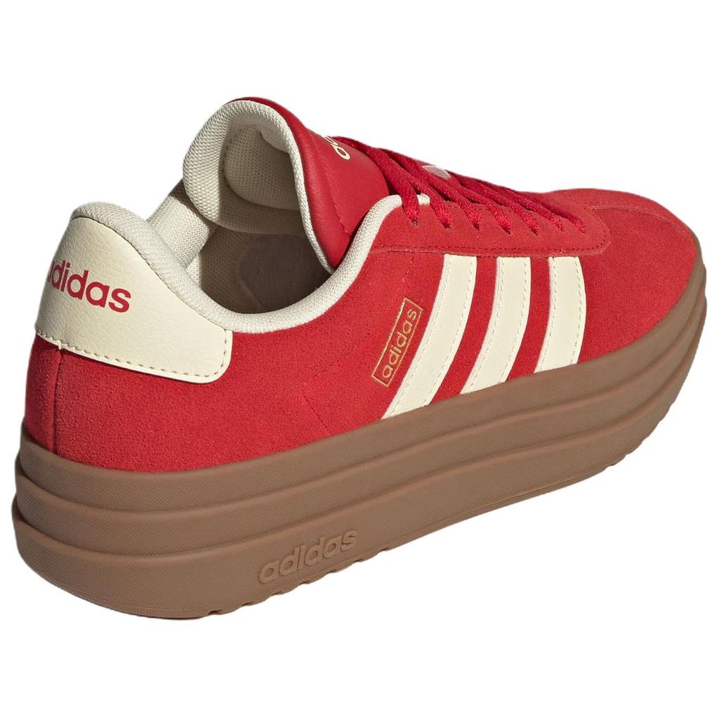 Adidas VL Court Bold Low top German Army Trainers Women's Red KJ6852