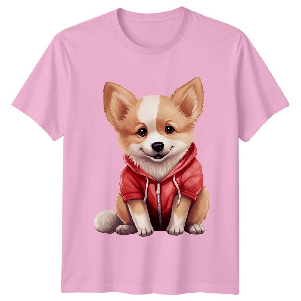 Corgi Dog Hoodie Animals Dogs Unisexs TShirt Unisexs Tee Graphic Unisex Top a