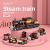 Compatible Lego 6-in-1 Small Particle Building Block Tank Dinosaur Military SWAT Model Children's Educational Toys