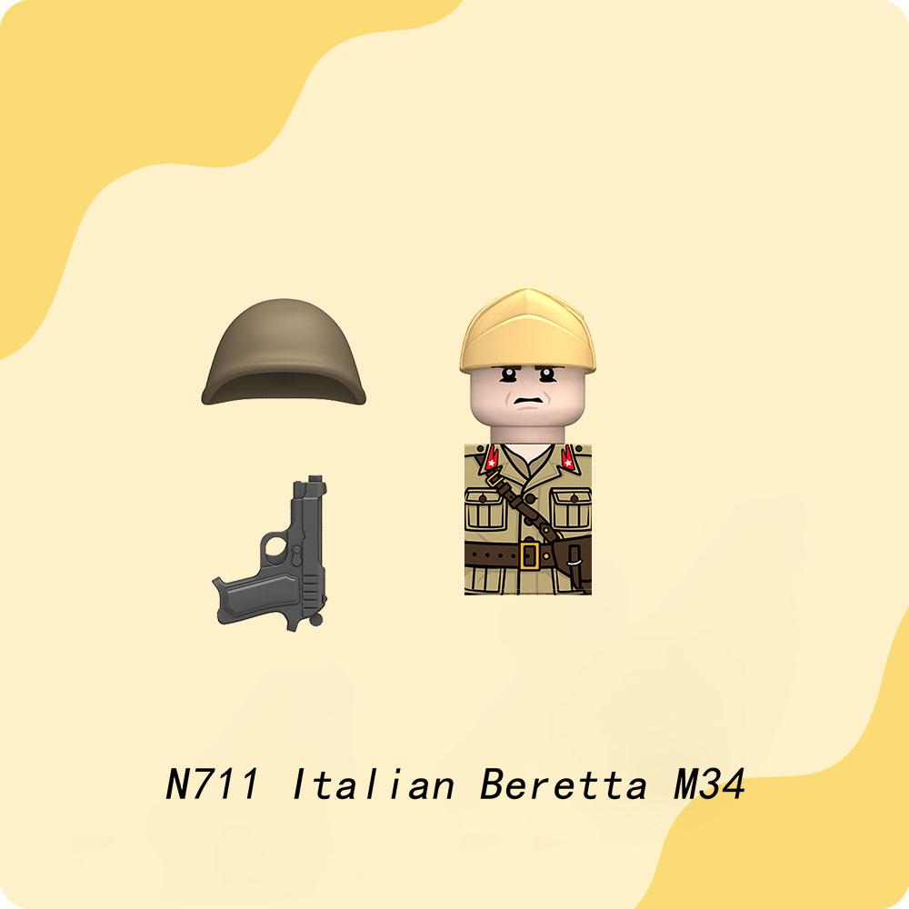 High-Quality Ww2 Army style High-Quality Army Italian High-Quality Soldiers High-Quality Figures High-Quality Accessories High-Quality Building