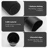 UNYDV1 For Volkswagen VW Car Cup Shaped Trash Can Tumbled Fur Auto Storage Container Tiguan MK1 Mk2 2016 2017 2018 2019 2020 2021
